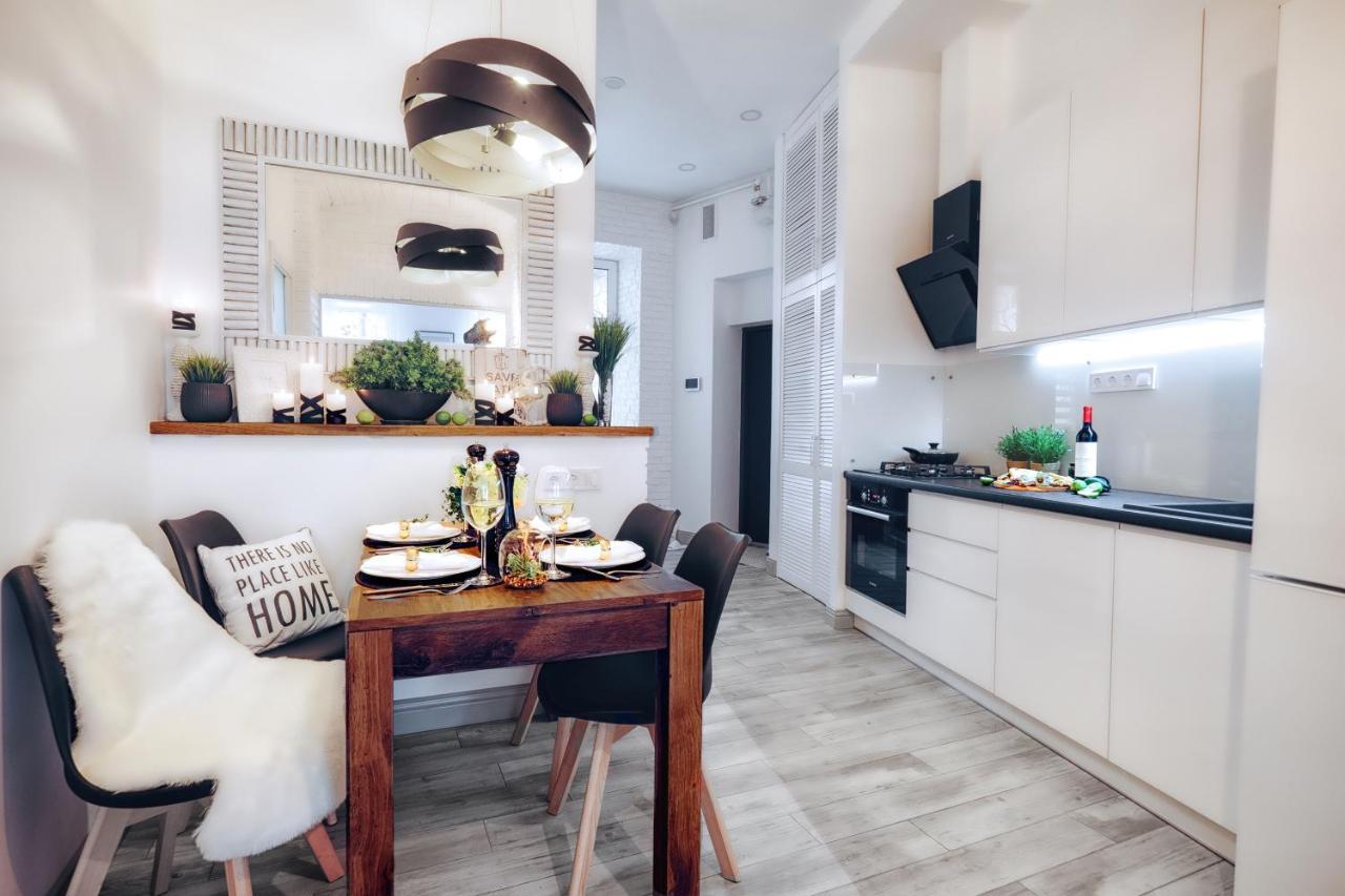 Scandinavian Style Of Lux Apartments In Lviv Kültér fotó