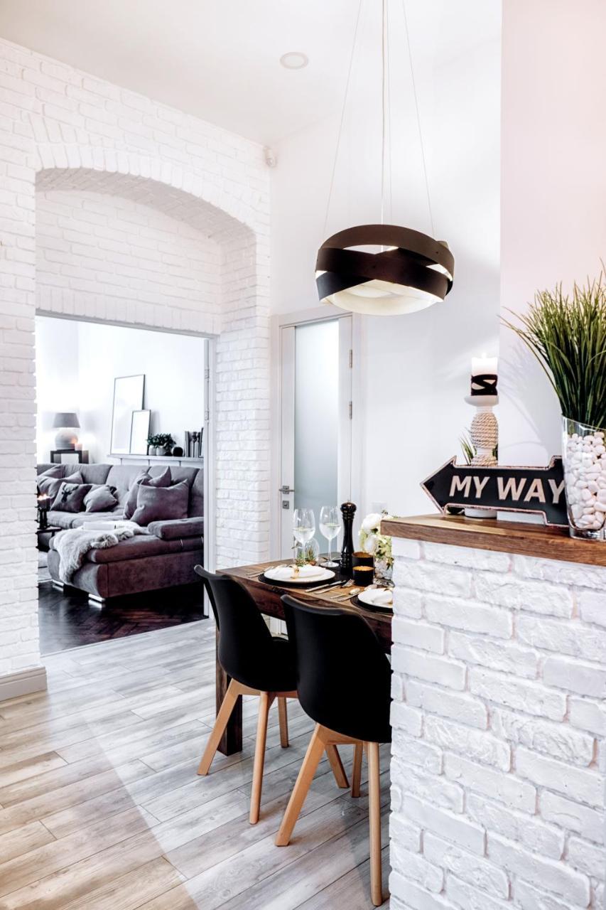Scandinavian Style Of Lux Apartments In Lviv Kültér fotó